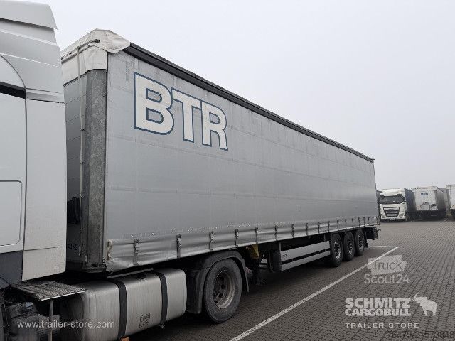 Auflieger mit Pritsche & Plane Schmitz Cargobull Curtainsider Standard