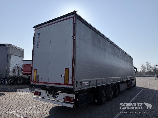 Auflieger mit Pritsche & Plane Schmitz Cargobull Curtainsider Standard