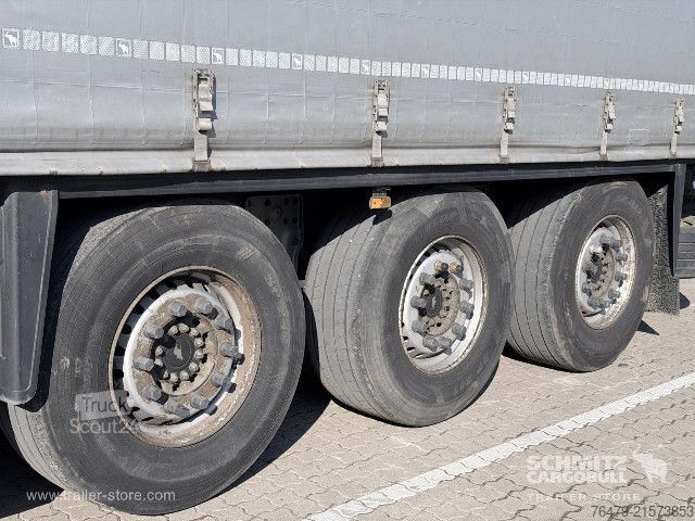 Auflieger mit Pritsche & Plane Schmitz Cargobull Curtainsider Standard