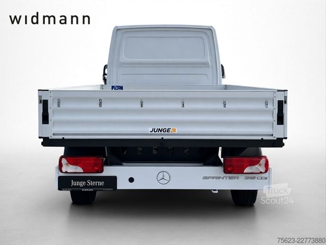 Verhollinen pakettiauto Mercedes-Benz Sprinter 315 CDI Pritsche  Klima Tempomat