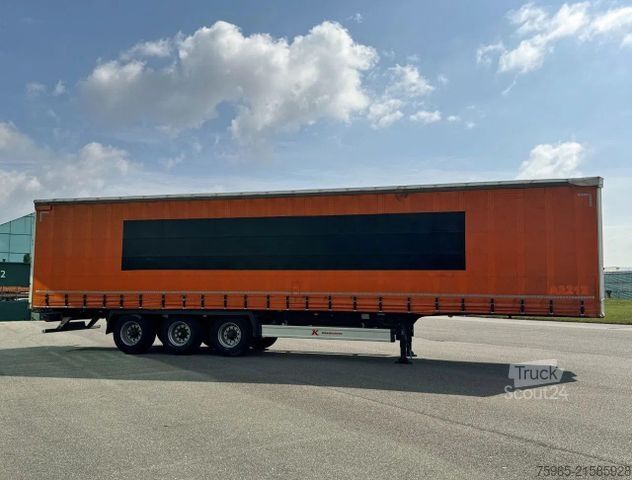 مقطورة نصفية مفتوحة مع قماش مشمع Other KAESSBOHRER MAXIMA DRUM BRAKES SLID