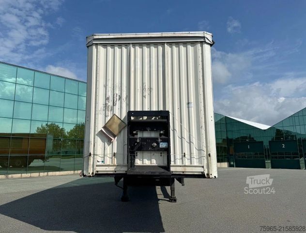 مقطورة نصفية مفتوحة مع قماش مشمع  Other KAESSBOHRER  MAXIMA   DRUM BRAKES     SLID