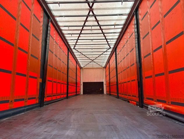 مقطورة نصفية مفتوحة مع قماش مشمع  Other KAESSBOHRER  MAXIMA   DRUM BRAKES     SLID