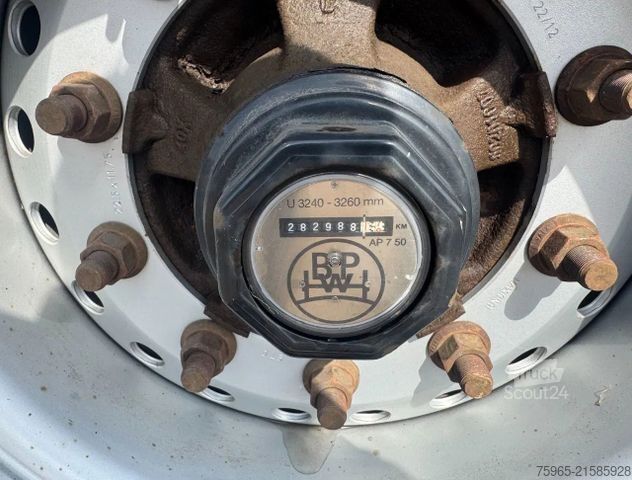 مقطورة نصفية مفتوحة مع قماش مشمع  Other KAESSBOHRER  MAXIMA   DRUM BRAKES     SLID