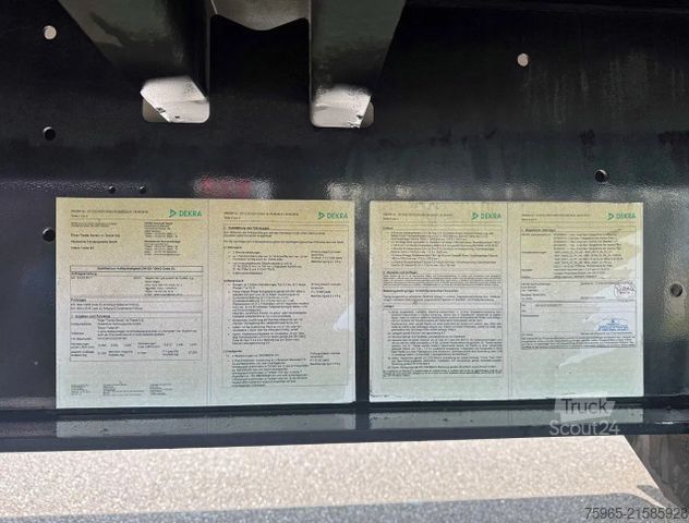 مقطورة نصفية مفتوحة مع قماش مشمع  Other KAESSBOHRER  MAXIMA   DRUM BRAKES     SLID