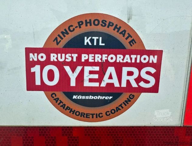 مقطورة نصفية مفتوحة مع قماش مشمع  Other KAESSBOHRER  MAXIMA   DRUM BRAKES     SLID