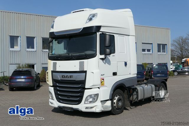 Cap tractor voluminos DAF XF 450 FT 4x2, SSC, Standklima, Spoiler