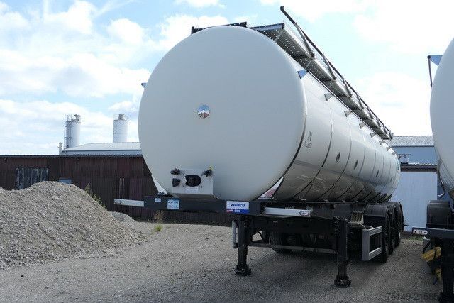 Tanker semitrailer MENCI SA 105, isoliert, 32m³, 4 Kammern, Alu-Felgen