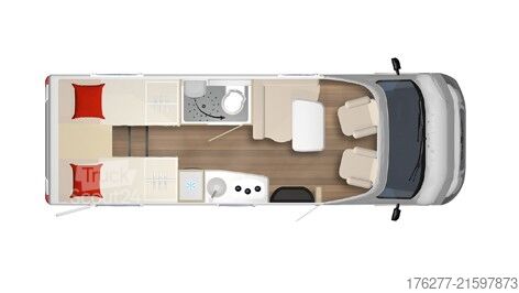 Half-integral Burstner Limited T 690 Citroen