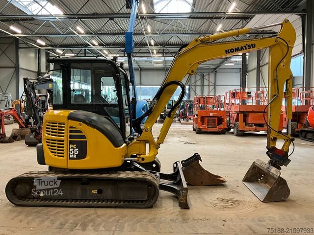 Mini excavator Komatsu PC 55 MR-3
