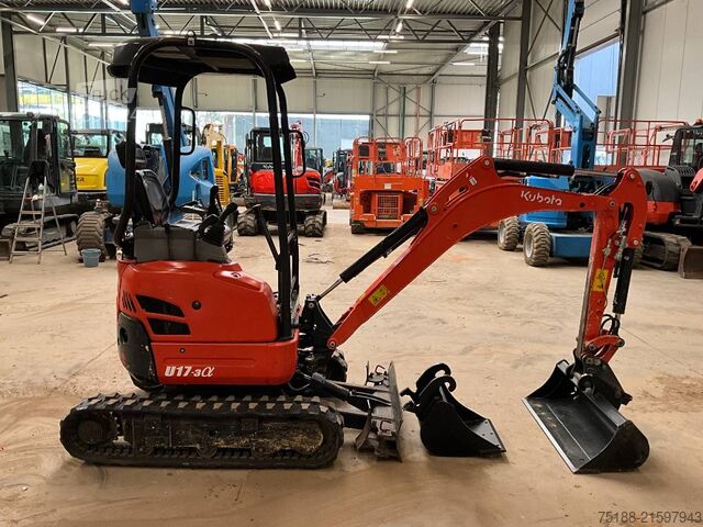Mini excavator Kubota U 17-3 A