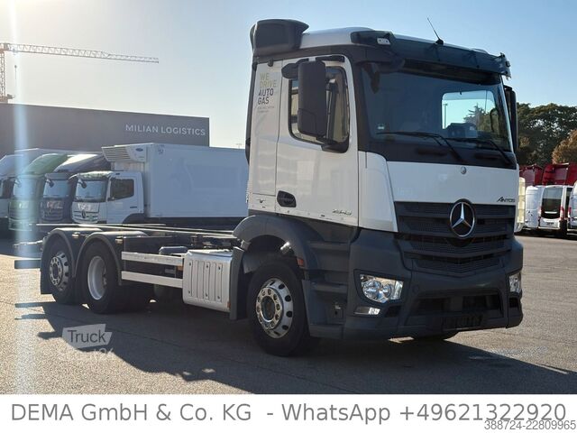 Wechselfahrgestell LKW MERCEDES-BENZ Antos2543*E6a*ADR*AHK*Klima*Alu*TÜV*Lenk+Lift*