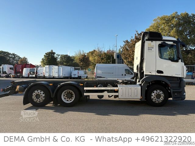 Wechselfahrgestell LKW MERCEDES-BENZ Antos2543*E6a*ADR*AHK*Klima*Alu*TÜV*Lenk+Lift*