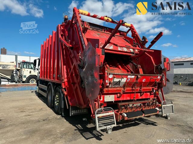 Сметовоз MAN TGS 28.320/6x2/ZÖLLER/Hecklader/Container/MEGA