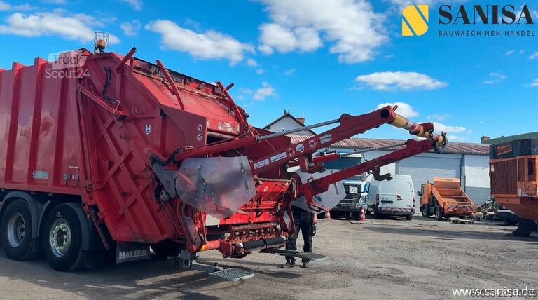 Сметовоз MAN TGS 28.320/6x2/ZÖLLER/Hecklader/Container/MEGA