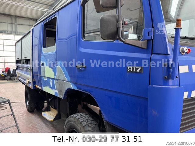 Jiný MERCEDES-BENZ 917AF 4x4 lange Achse  97km/h 7,5t orig.19tkm