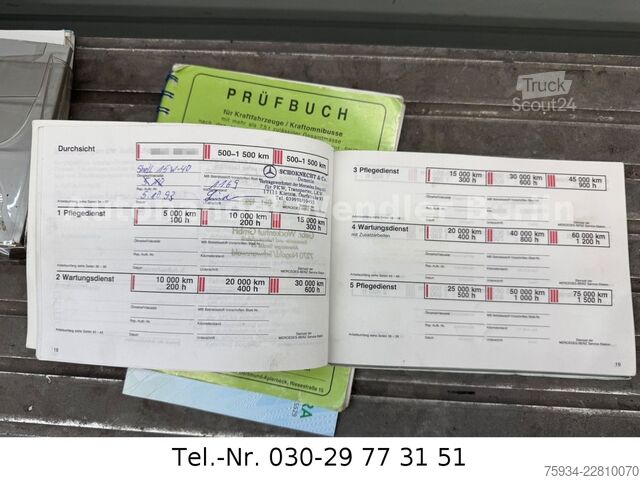 Jiný MERCEDES-BENZ 917AF 4x4 lange Achse  97km/h 7,5t orig.19tkm