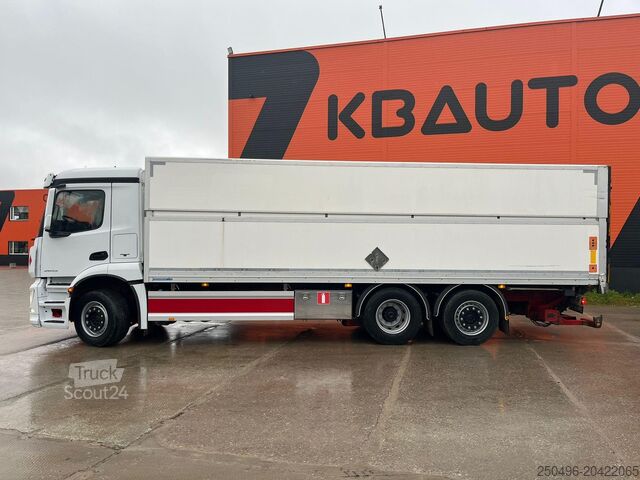 Корпус коробки Mercedes-Benz Antos 2543 6x2*4 LIFTABLE BOX ROOF / BOX L=7773 mm