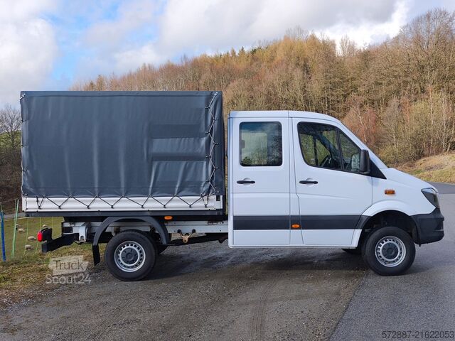 Fourgon pick-up Mercedes-Benz Sprinter 316 CDI 4X4 Doka Pritsche Klima