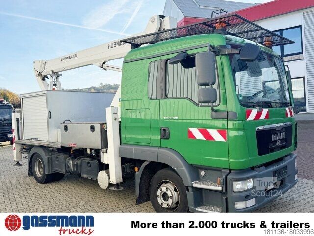Sonderausbau-Transporter MAN TGL 8.180 4X2 BB, EEV, Blumenbecker