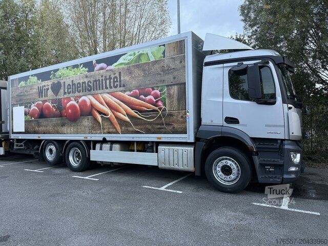 Koelwagen Mercedes-Benz Antos 2540 6x2 Kühlkoffer + Tandem Anhänger