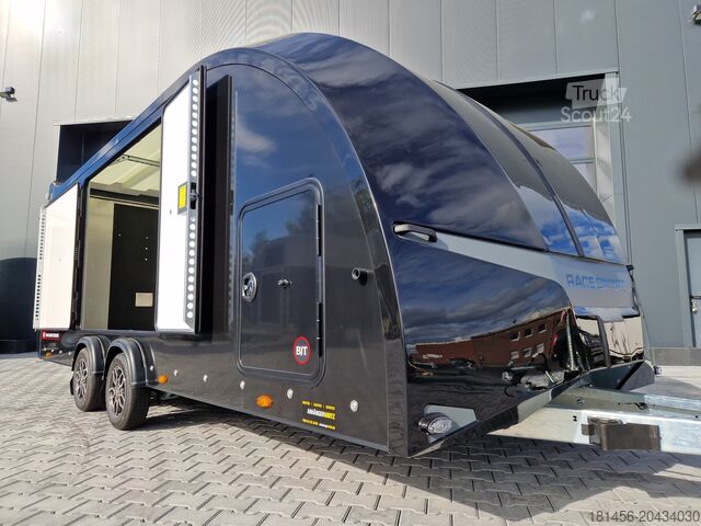 Przyczepa do transportu samochodów Brian James Trailers Race Sport exclusiver Fahrzeugtransport