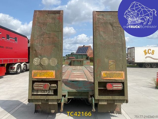 Semi-remorque surbaissée castera 