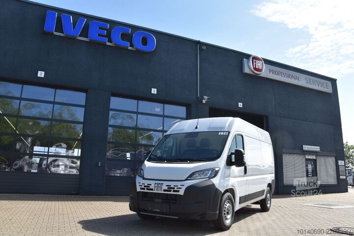 Høy tak varebil FIAT Ducato 35 L2H2 140 MT Tachograph AHK Allwetterre