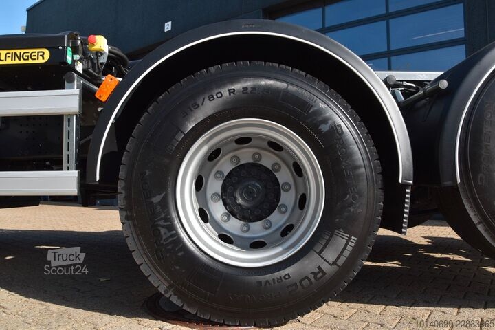 Camion benne à bras amovible IVECO X-WAY AD280X46Y-PS Abrollkipper PALFINGER HT20TE