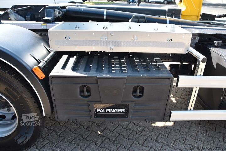 Camion benne à bras amovible IVECO X-WAY AD280X46Y-PS Abrollkipper PALFINGER HT20TE