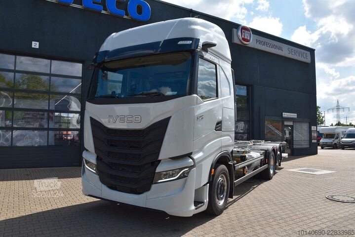 Felépítménycserélő teherautó IVECO S-WAY AS260S50Y-FSCM Multiwechsler/LBW u-faltbar