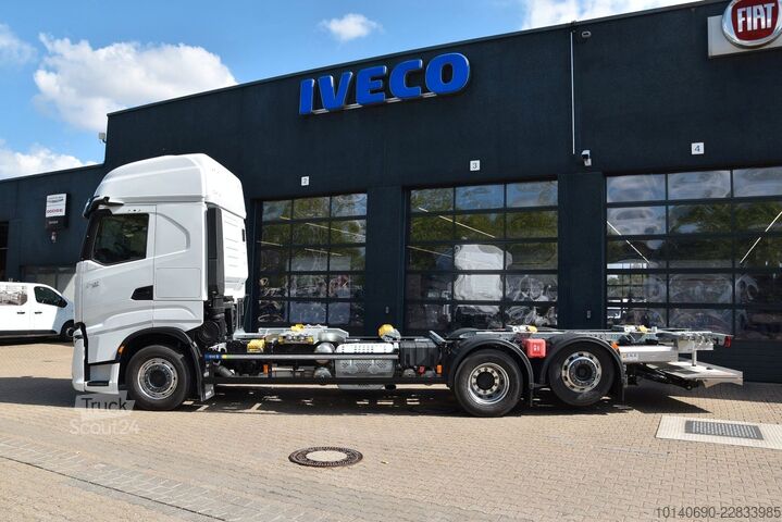 Felépítménycserélő teherautó IVECO S-WAY AS260S50Y-FSCM Multiwechsler/LBW u-faltbar