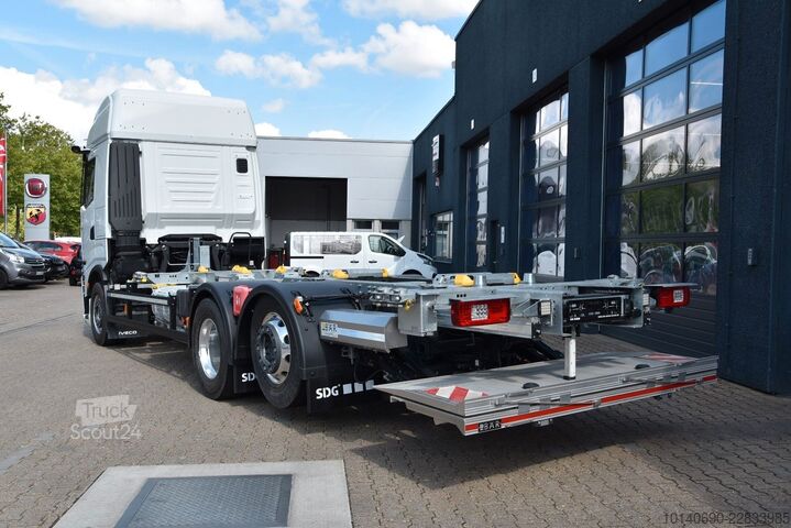 Felépítménycserélő teherautó IVECO S-WAY AS260S50Y-FSCM Multiwechsler/LBW u-faltbar
