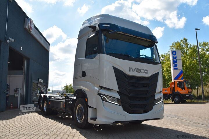 Felépítménycserélő teherautó IVECO S-WAY AS260S50Y-FSCM Multiwechsler/LBW u-faltbar