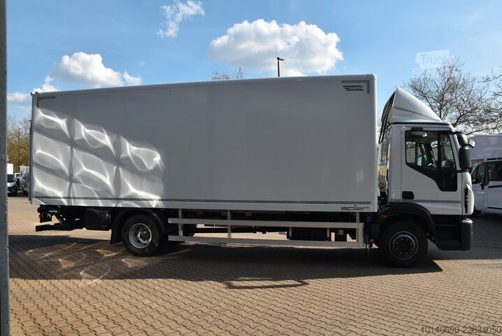 Dėžinis sunkvežimis IVECO Eurocargo 140E28-P Koffer SPIER LBW 1500 8AP Kli