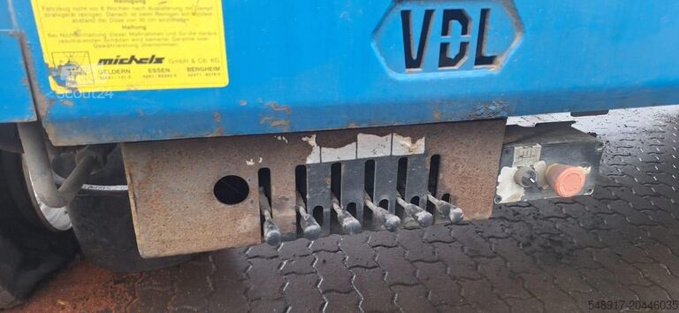 Containertransport (portaalarmsysteem) MAN VDL Tele-Aufbau NUR AUFBAU Top