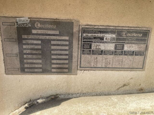 Domíchávač Leciñena Lecinena Betonmischauflieger