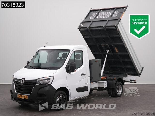 Platforma ładunkowa Renault Master 130PK Open Laadbak met Kist Dubbellucht ...