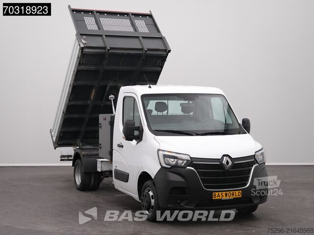 Platforma ładunkowa Renault Master 130PK Open Laadbak met Kist Dubbellucht ...