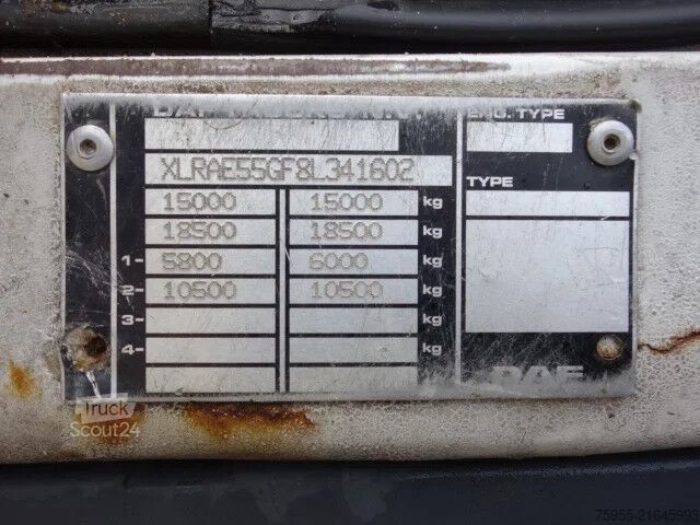 Pojazd ssący DAF LF 220 VACUUMTANK 7000 LITER ZUIGPERS