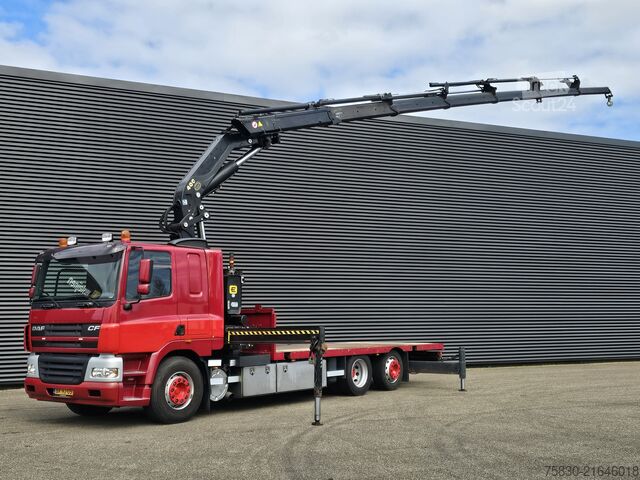 Ciężarówka z dźwigiem DAF DAF CF 85.340 6x2 / EFFER 37 tm CRANE / KRAN