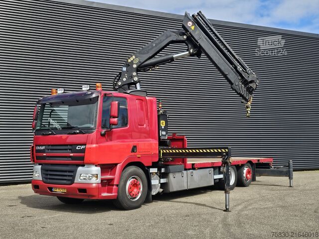 Ciężarówka z dźwigiem DAF DAF CF 85.340 6x2 / EFFER 37 tm CRANE / KRAN