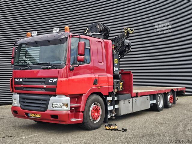Ciężarówka z dźwigiem DAF DAF CF 85.340 6x2 / EFFER 37 tm CRANE / KRAN
