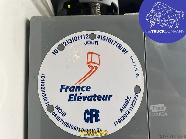 Plate-forme de levage Renault Master 145.35 nacelle