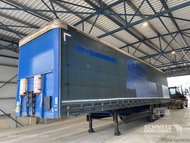 Open oplegger met zeil Berger Curtainsider Standard