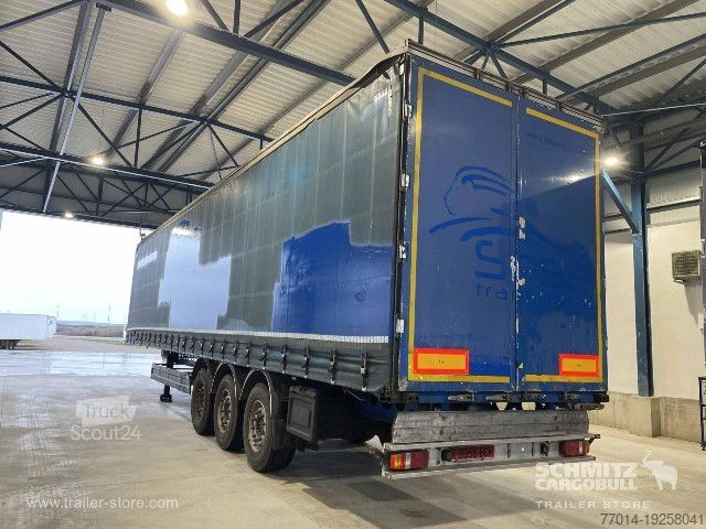 Open oplegger met zeil Berger Curtainsider Standard