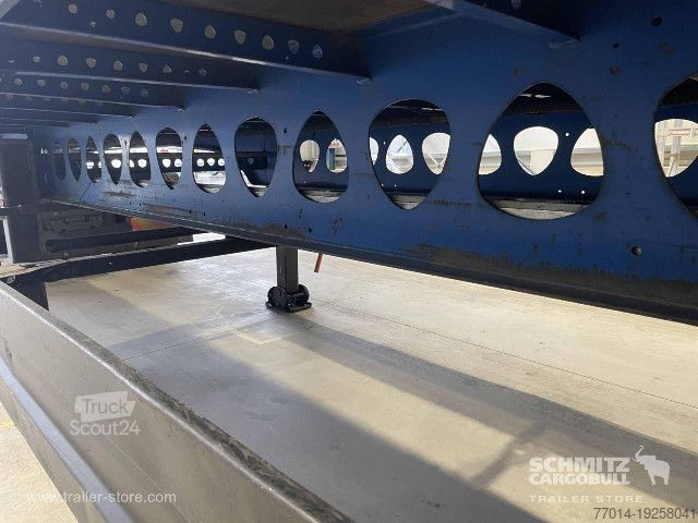 Open oplegger met zeil Berger Curtainsider Standard