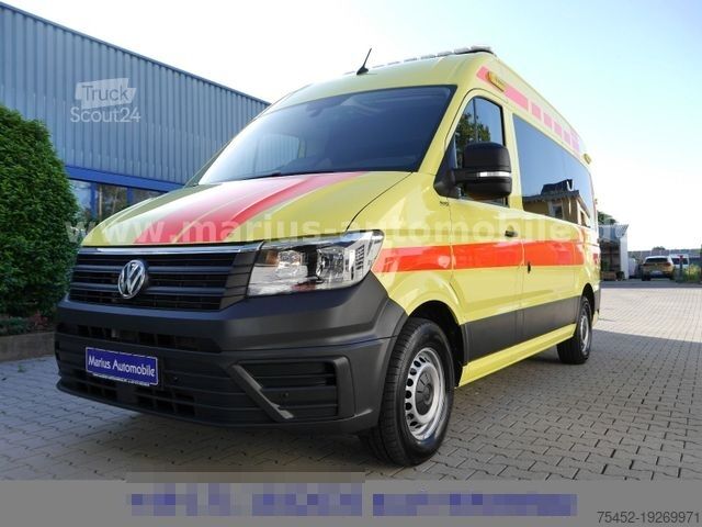 Vatrogasno vozilo VOLKSWAGEN Crafter KTW Baus AT Ausbau mit Rollstuhlrampe