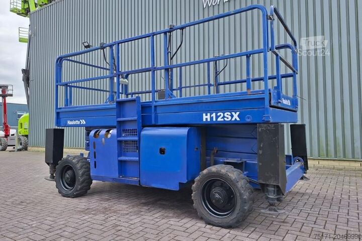 Pont élévateur à ciseaux Haulotte H12SX Diesel, 4x4 Drive, 12m Working Height, 700kg