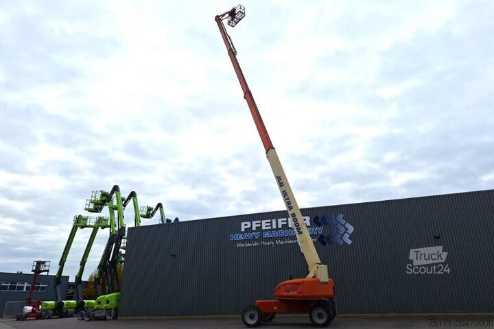 Plate-forme de travail télescopique articulée JLG 1200SJP Diesel, 38.7m Working Height, 23.5m Reach,